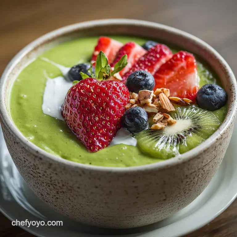 Green Smoothie: The Emerald Elixir Chefs Balanced Daily Drink