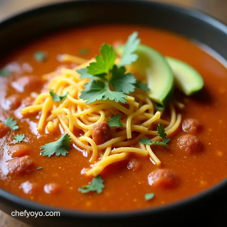 Easy CrockPot Chicken Tortilla Soup NoFuss Fiesta