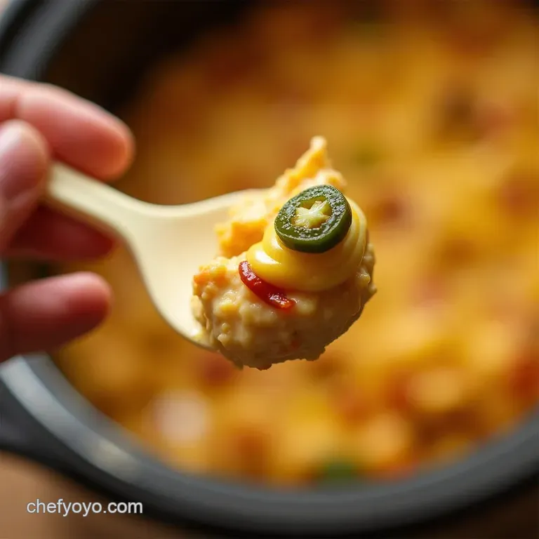 The Ultimate Crockpot Jalape&ntilde;o Popper Dip Set It and Forget It presentation
