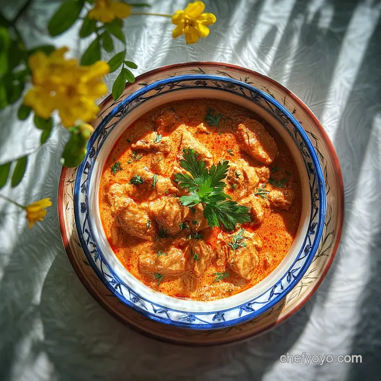 Quick and Easy Homemade Butter Chicken with Ginger
