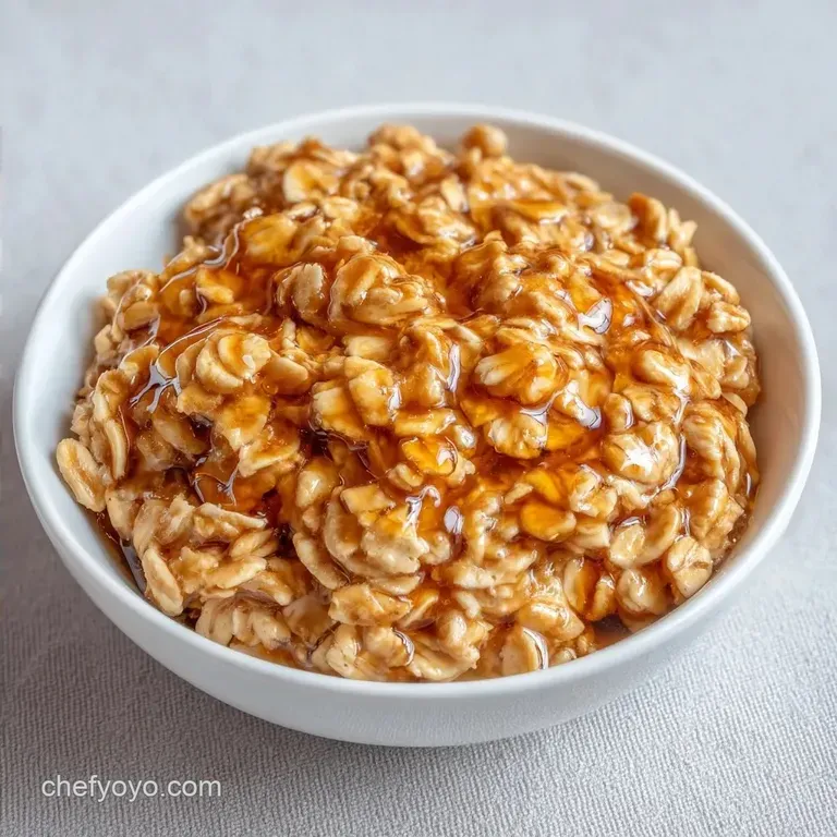 Healthy Easy Maple Breakfast Oatmeal: Glossy and Velvety