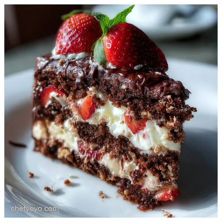 Neiman Marcus Cake: the Decadent Millionaires Recipe presentation