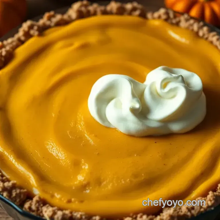 Easy No-Bake Pumpkin Pie: A Creamy Fall Delight