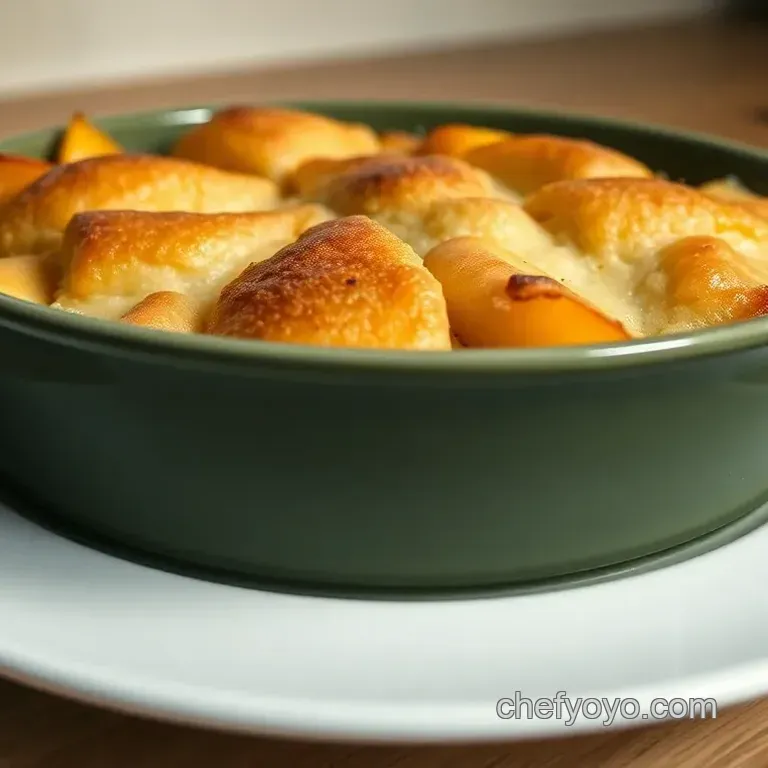 Easy Peach Cobbler Recipe