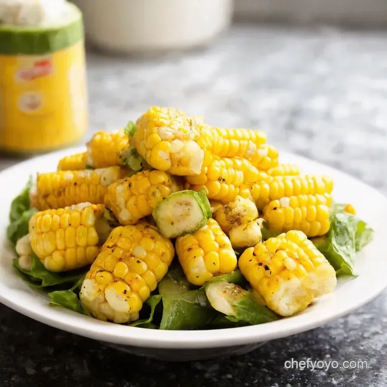 Easy Peasy Elote Cheaters Street Corn Salad presentation