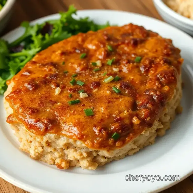 Easy Salisbury Steak Recipe with Ground Chicken