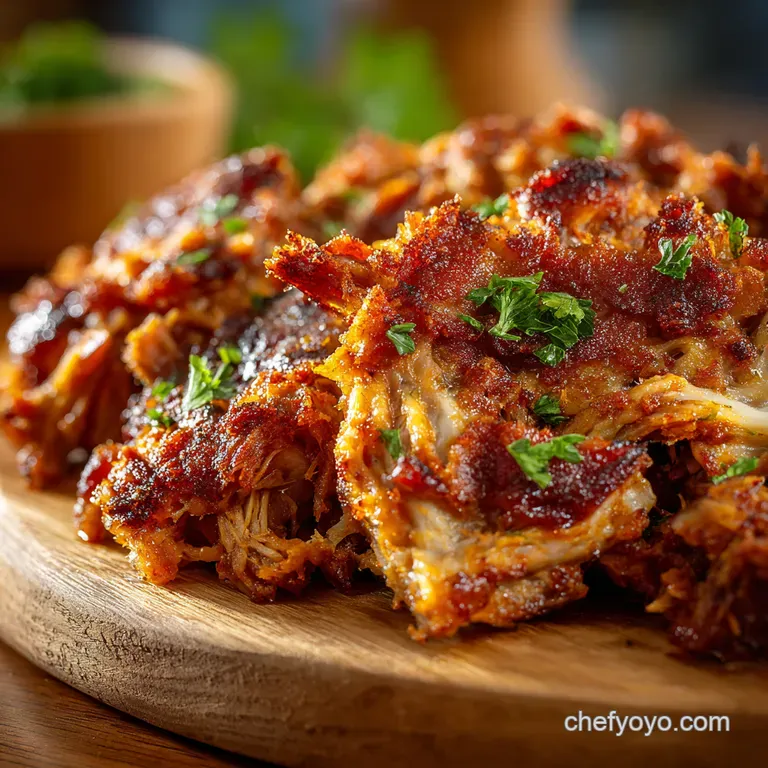 Easy Slow Cooker Bbq Pulled Pork Ridiculously Delicious presentation