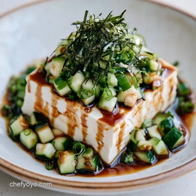 Easy Soft Tofu Salad in 15 Minutes