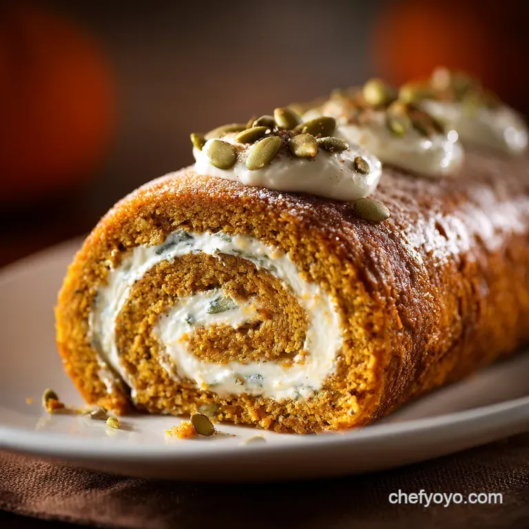 Pumpkin Roll Recipe Easy: Crack-Free Roulade with Tangy Cream Cheese