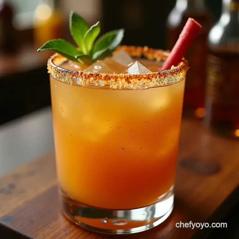 The Dont Be a Coconut Spiced Rum Punch A Perfectly Balanced Caribbean Classic presentation