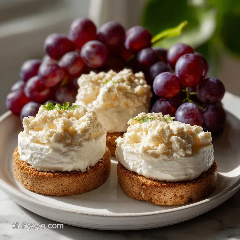 Elegant cheese ball nestled on a bed of crackers with sprigs of rosemary, offering a sophisticated appetizer arrangement. ...