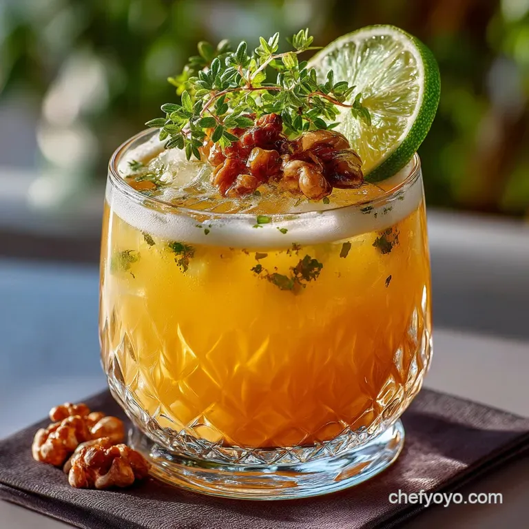 The Zesty Nolo Paloma a Sparkling Grapefruit Mocktail presentation