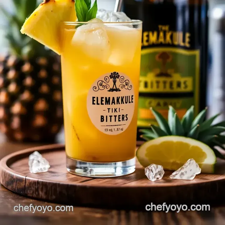 Elemakule Tiki Bitters Recipes: 5 Amazing Ways to Enjoy Tiki Cocktails! presentation