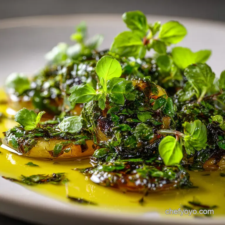 Basil Oil: the Chefs Secret to Vibrant Emerald Oil in 25 Minutes presentation