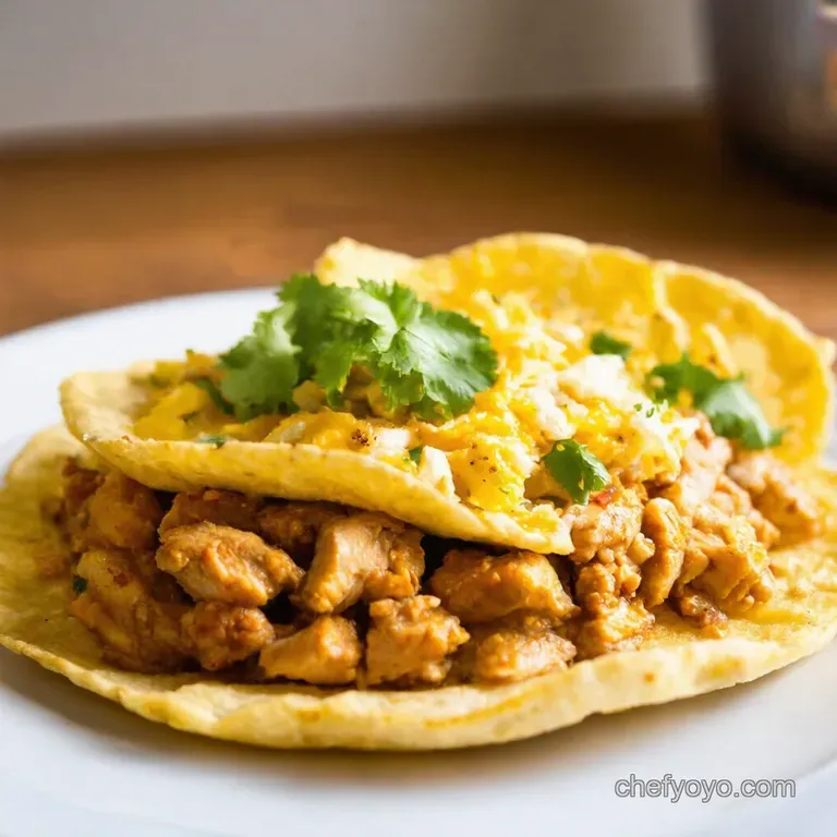 Fiesta Chicken Tostadas A Weeknight Winner presentation