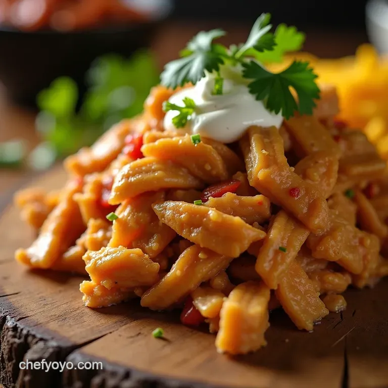 The Ultimate Weekday Win Slow Cooker Fiesta Shredded Chicken Meal Prep presentation