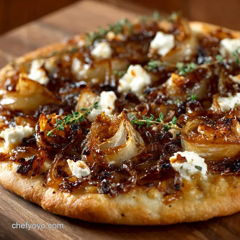 Fig Caramelized Onion and Goat Cheese Pizza: The Ultimate Sweet Savoury Bake