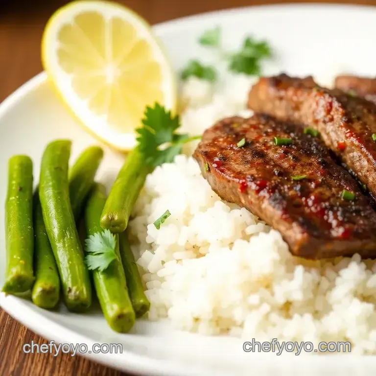 Flank Steak Delight presentation