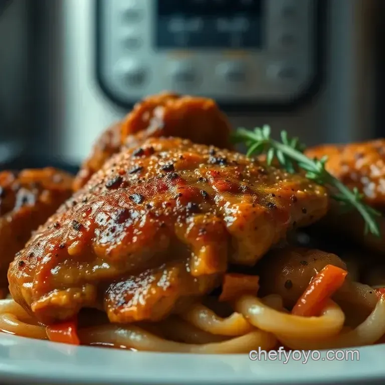 Flavor-Packed Instant Pot Chicken Thighs – Juicy Tender and Ready in a Snap