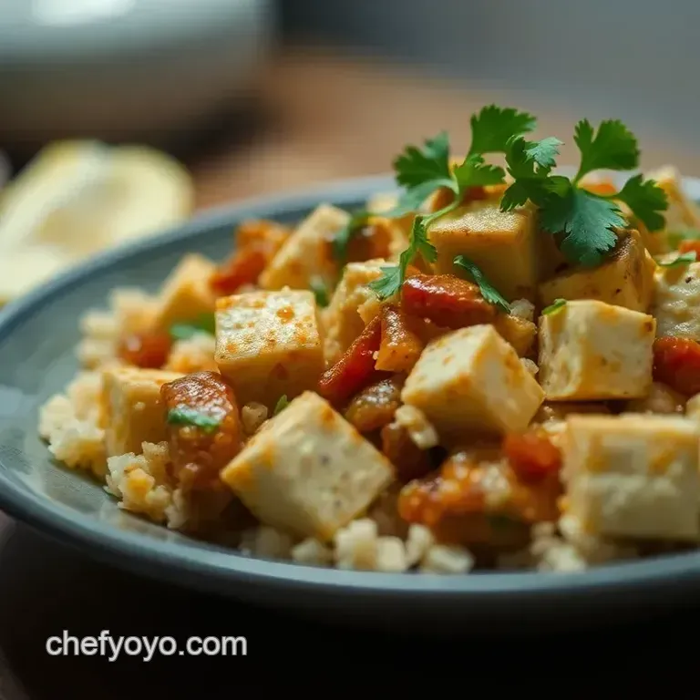 Flavorful Sofritas: Savory Spicy Tofu Delight