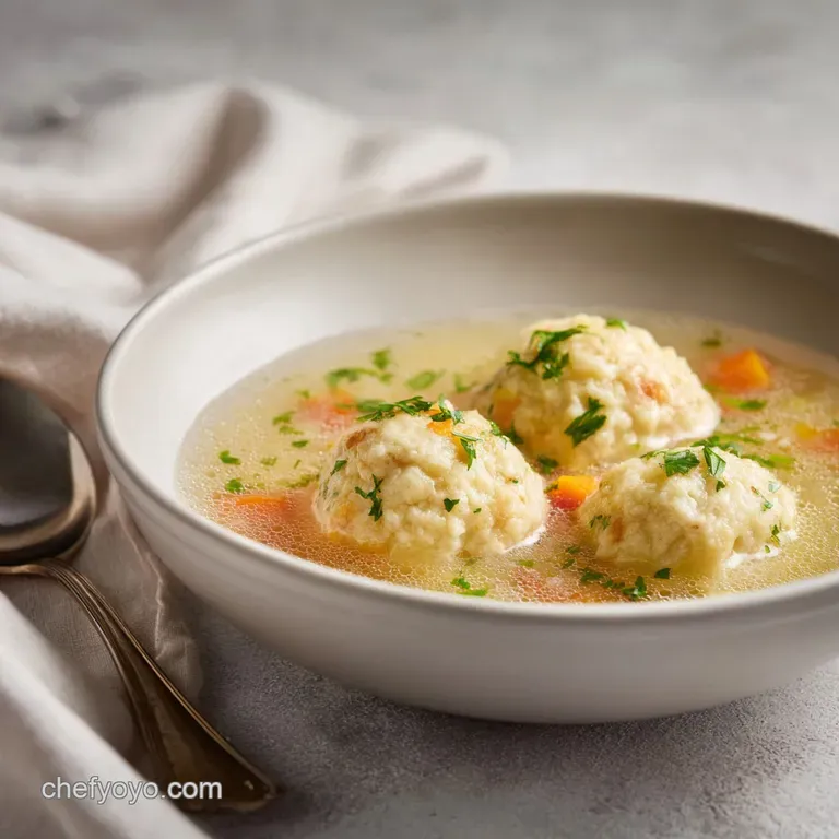 Chicken Dumpling Soup: Grandmas Fluffy Hug in a Bowl presentation