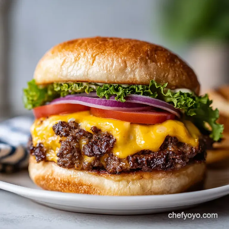 Ultra Smashed Cheeseburger Recipe Food Lab