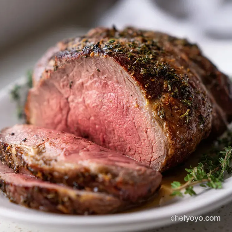 Eye of Round Roast: Tender and Perfectly Pink Roast