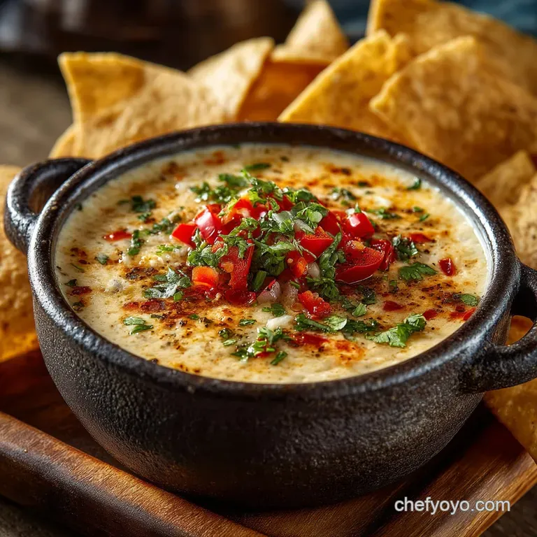 The Velvety Smooth Queso Blanco Dip A Foolproof PubStyle Favourite presentation