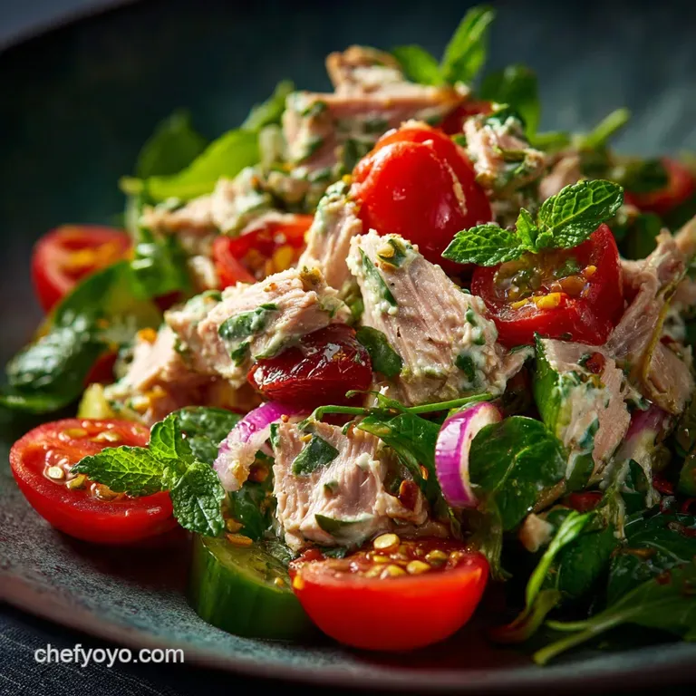 Tuna Salad: the Ultimate Fresh Crunchy Lunchtime Hero presentation