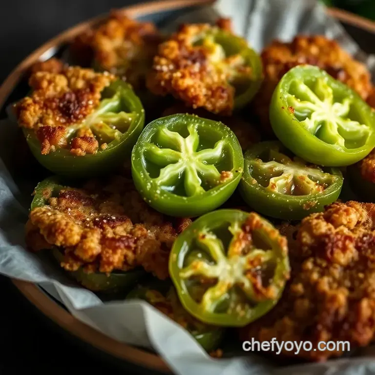 Fried Green Tomatoes Recipe presentation