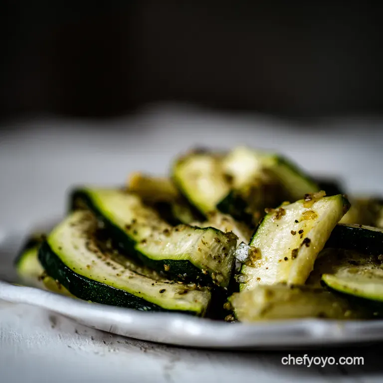 Garlic Butter Sautéed Zucchini
