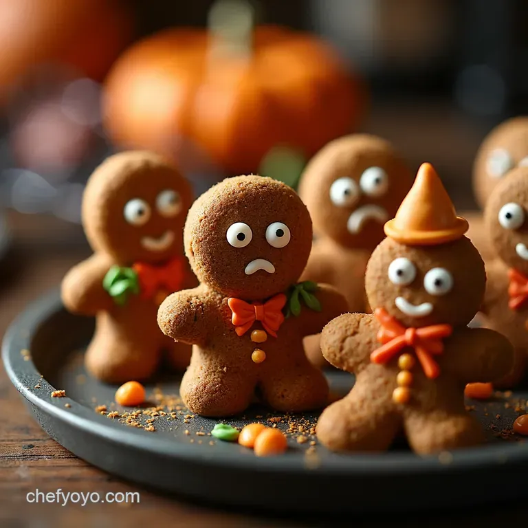 Gingerbread Zombie Horde a Halloween Treat presentation