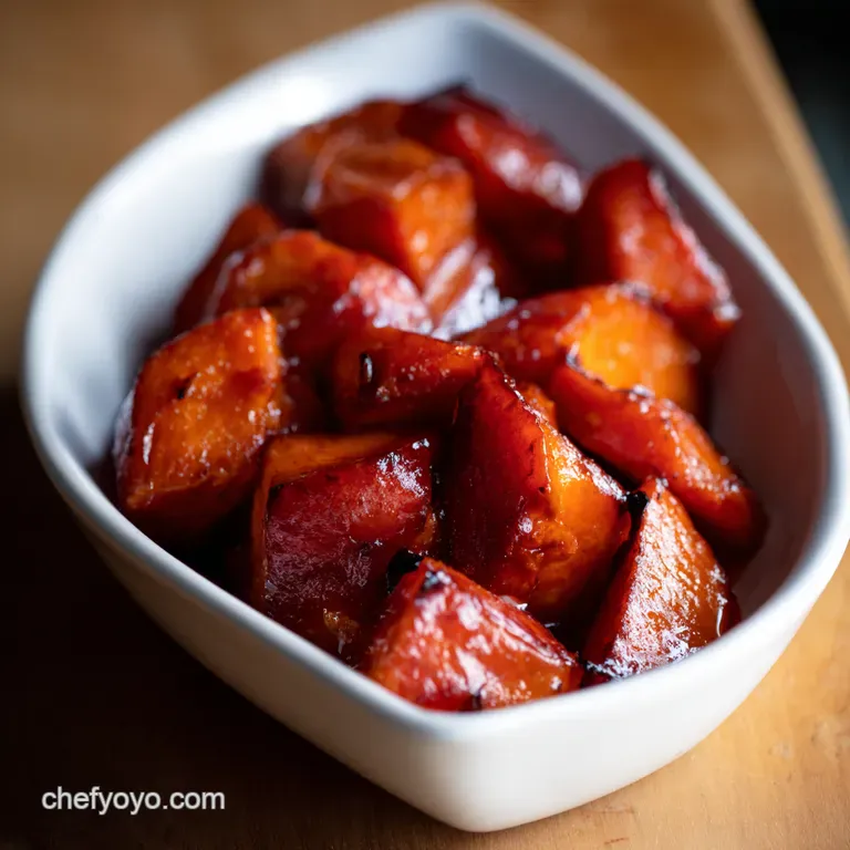 Glazed Glorious Candied Yams with a Hint of Spice