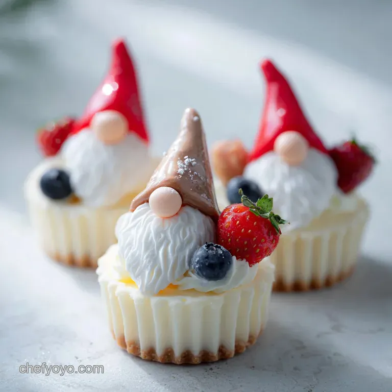 Gnome Mini Cheesecakes: Artisanal Charm
