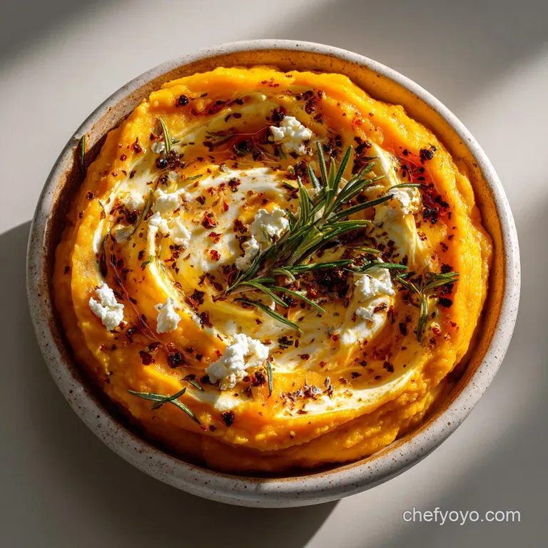 Mashed Butternut Squash with Goat Cheese and Rosem The Ultimate Autumn Side