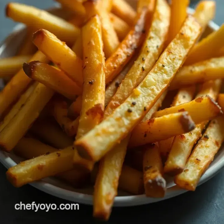 Golden & Crispy Air Fryer French Fries presentation