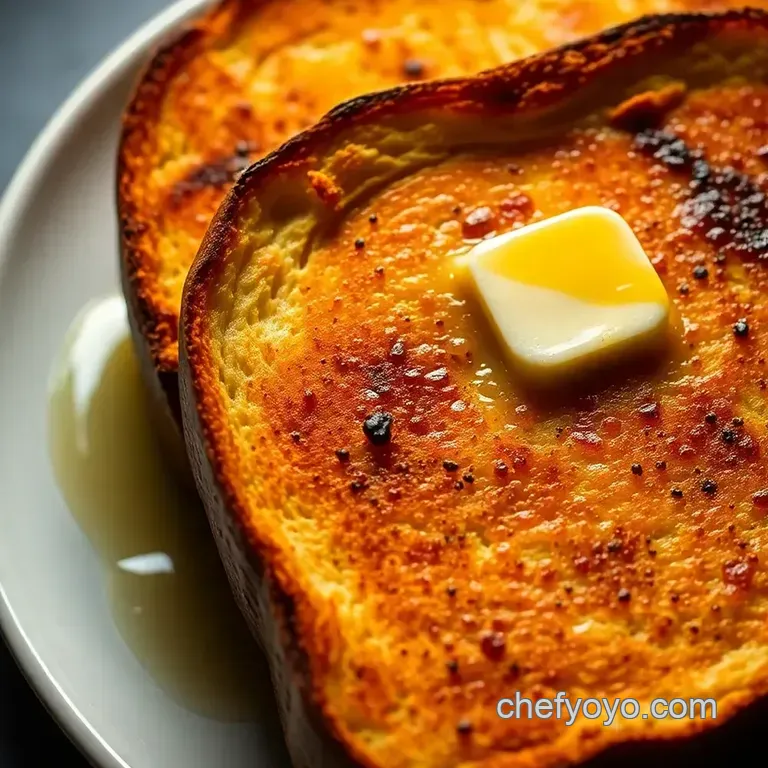 Golden Goodness: Seriously Easy French Toast presentation