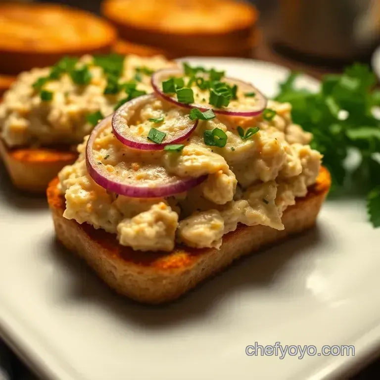 Gourmet Tuna Melts with Sharp Cheddar and Pickled Red Onions