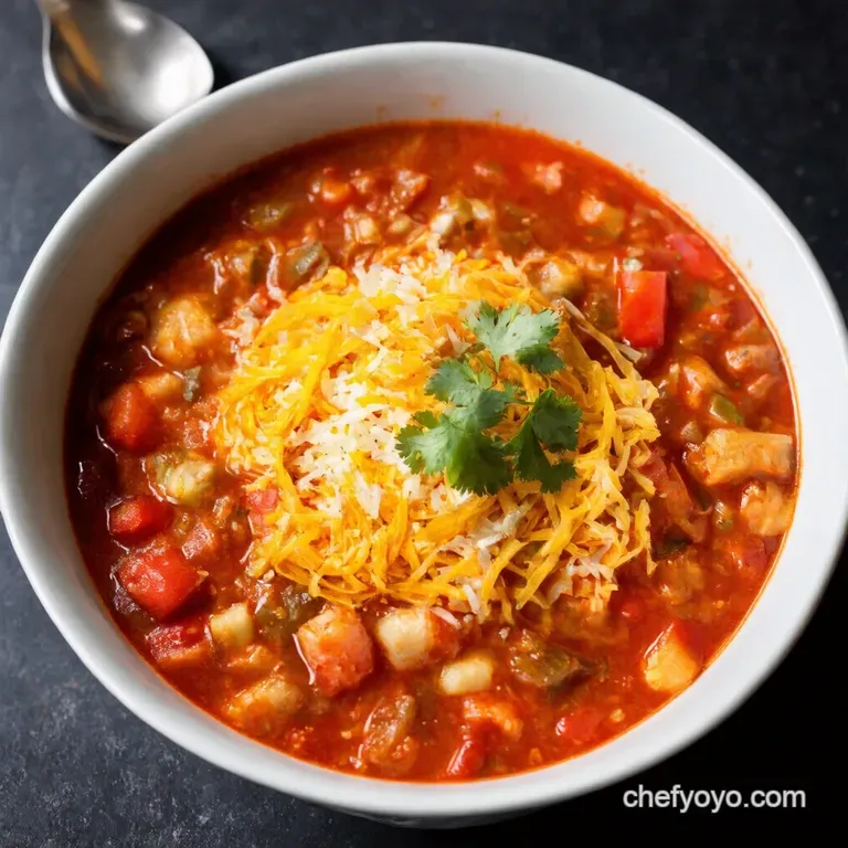 Grandma Elenas Spicy Chicken Pozole Rojo