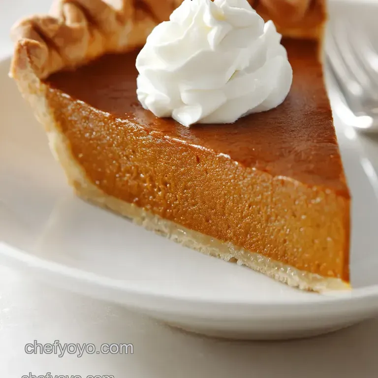 Grandma s Famous Spiced Pumpkin Pie presentation