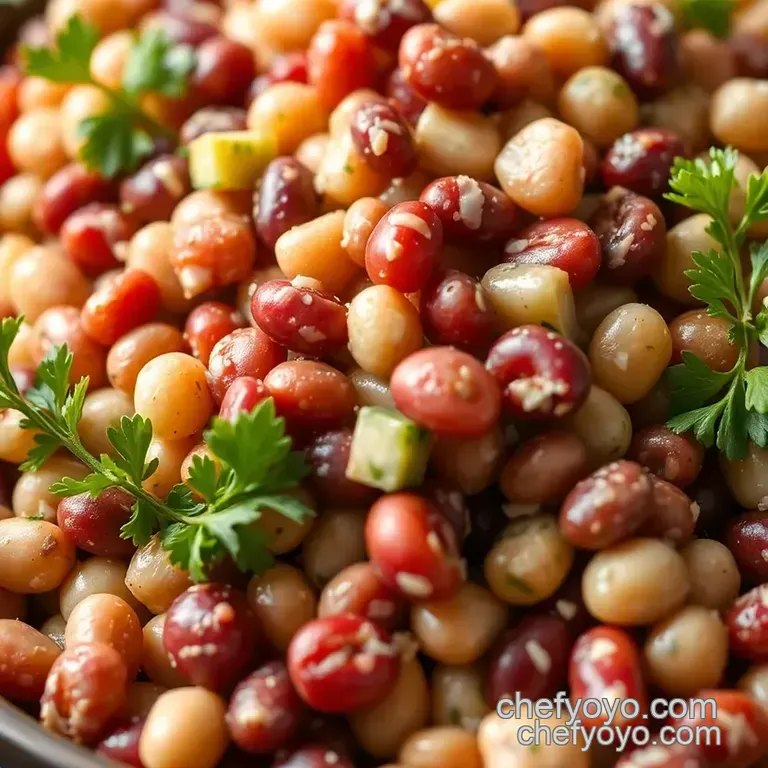Grandma s Gone Gourmet: the Ultimate 3-Bean Salad presentation