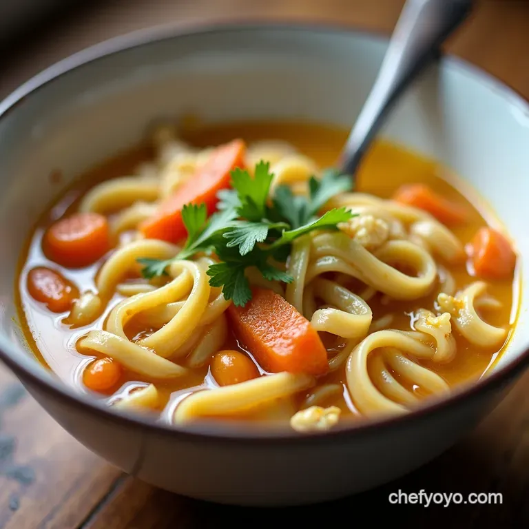 Grandmas Golden Chicken Noodle Soup Reimagined