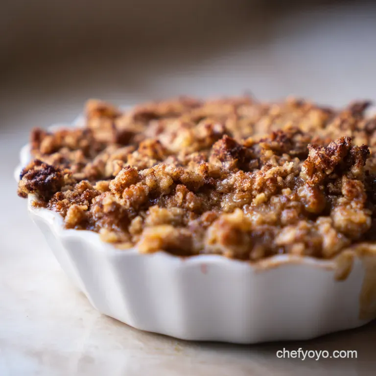 Grandmas NoFuss Apple Crisp