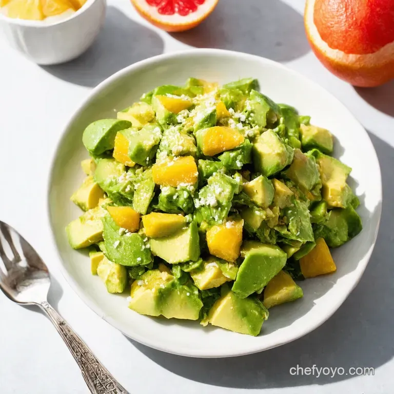 Grapefruit Avocado Salad A Taste of Sunshine