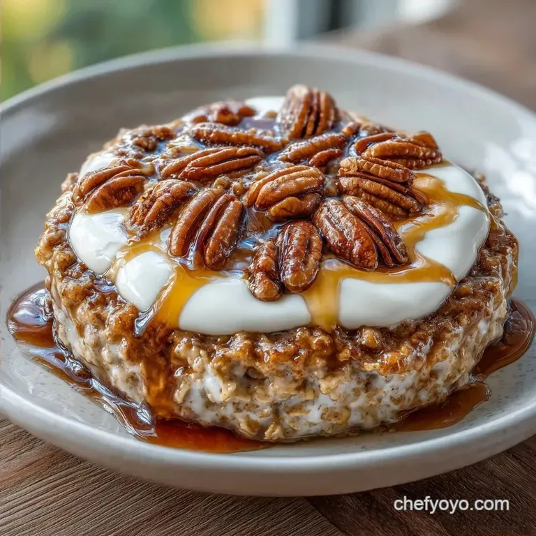 Greek Yogurt Oatmeal Bowl: High-Protein and Creamy