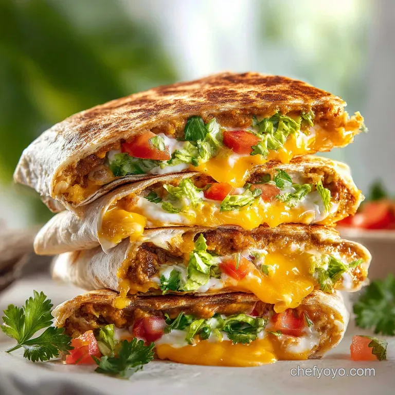 Grilled Cheese Burrito: Double Seared Beast
