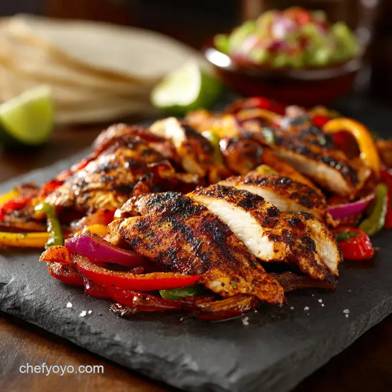 Grilled Chicken Fajitas: Achieve the Ultimate Smoky Char at Home