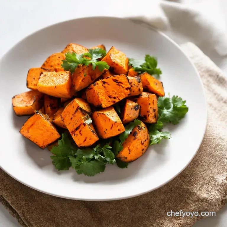 Grilled CilantroLime Sweet Potato Wedges