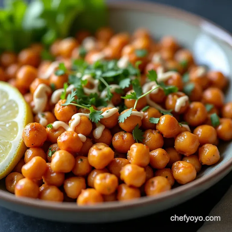 The Sunshine Bowl Speedy HarissaGlazed Chickpeas LemonTahini Drizzle