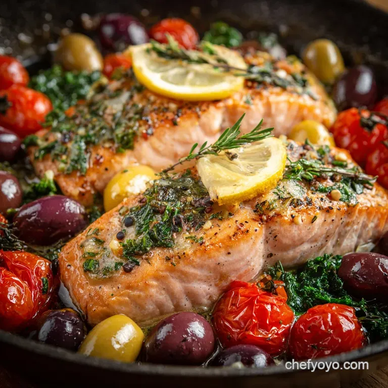 Healthy Recipes: Our Zesty Sheet Pan Salmon Supper presentation